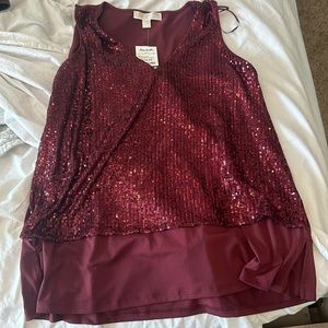 Michael Kors Sequin blouse